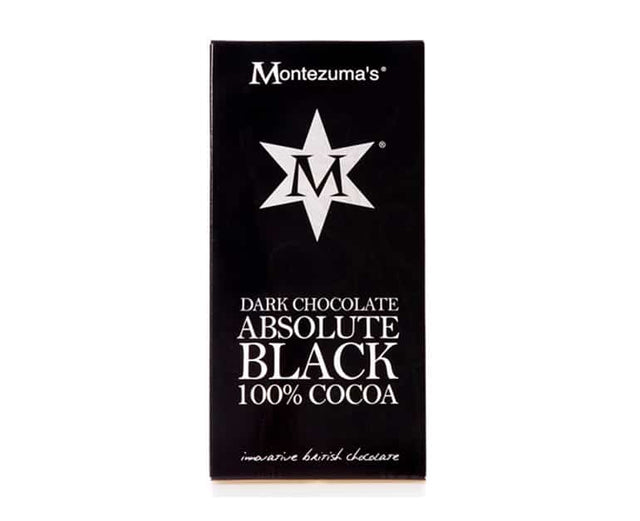 Montezumas Absolute Black 100% Cocoa 100G