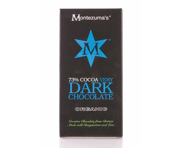 Montezumas Very Dark Organic Chocolate 73% Cocoa 100G