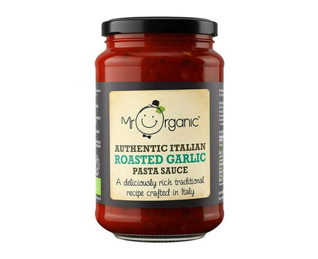 Mr Organic Roasted Garlic Pasta Sauce 350G