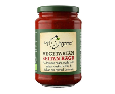 Mr Organic Vegetarian Seitan Ragu 350G