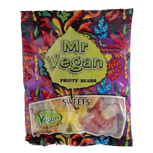 Mr Vegan Sour Bears 160G