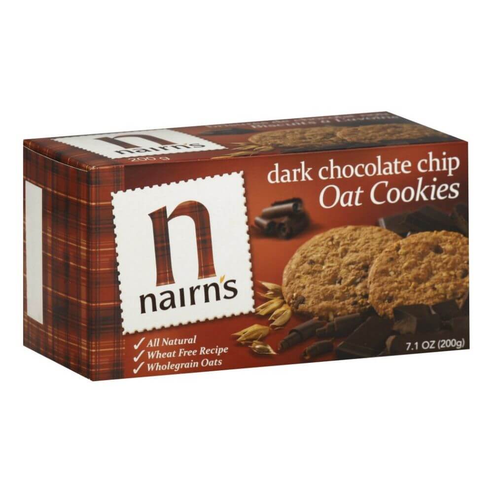 Nairn's Dark Chocolate Chip Oat Biscuits 200G