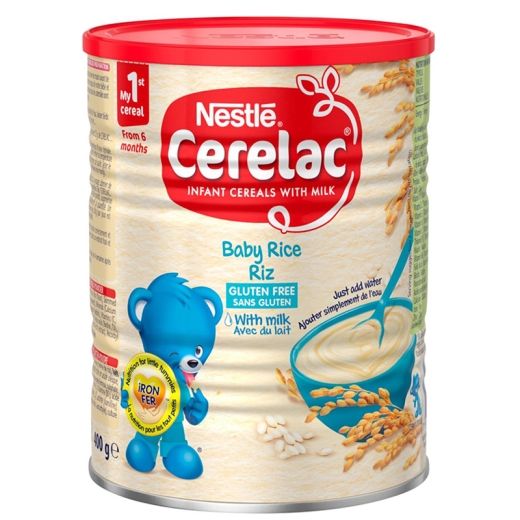 Nestle Cerelac Baby Rice & Milk 400G