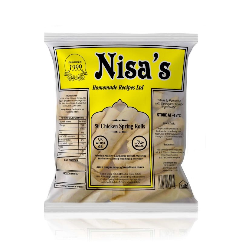 Nisa's Chicken Spring Roll 40pcs