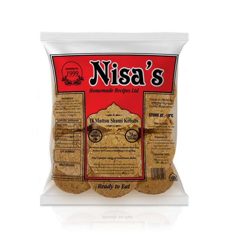 Nisa's Mutton Shami Kebab 16pcs