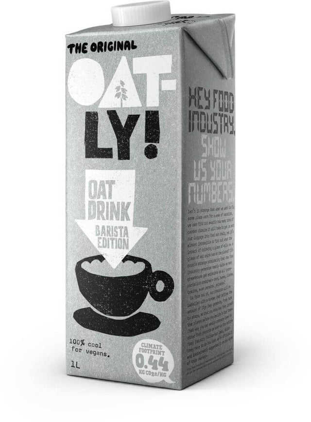 Oatly Oat Drink Foamable Barista Edition 1L