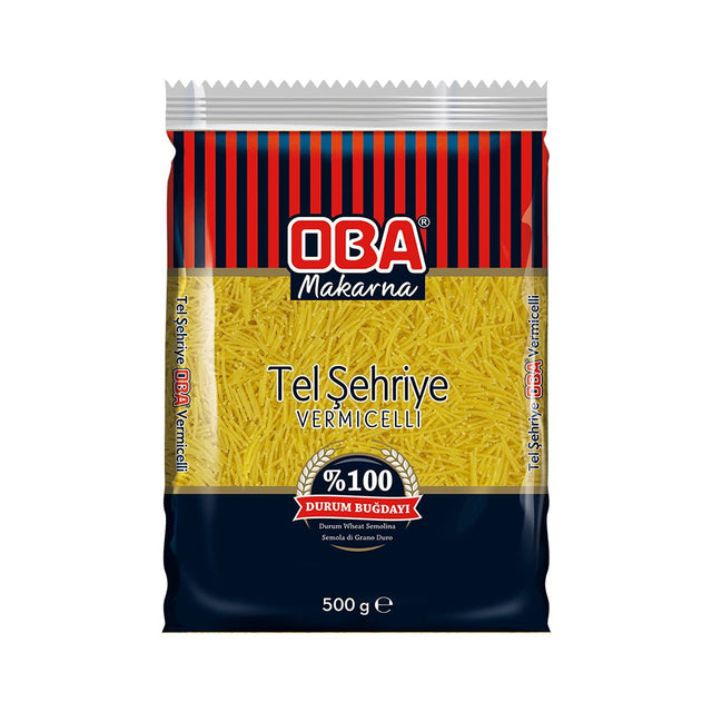 Oba Tel Sehriye Vermicelli Pasta 400G