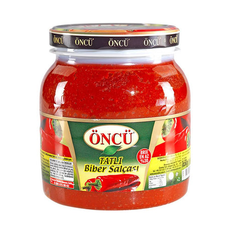 Oncu Sweet Pepper Paste Pet 1650G