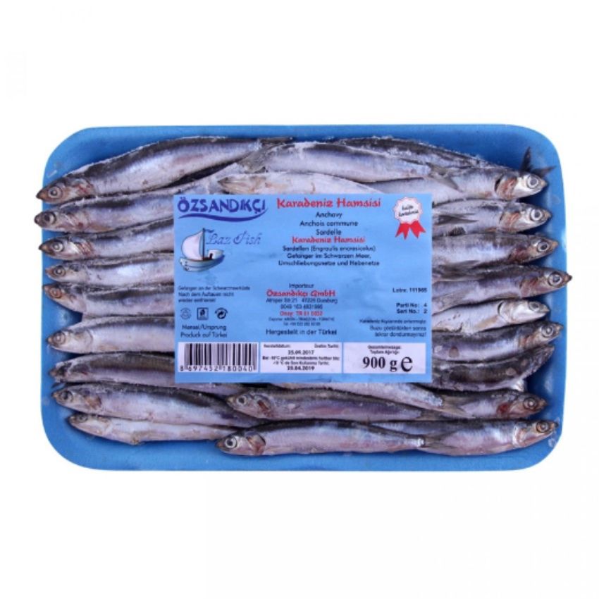 Ozsandikci Temel Reis Hamsi - Anchovy Whole 900G