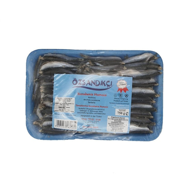 Ozsandikci Temizlenmis Temel Reis Hamsi - Cleaned Anchovy 750G