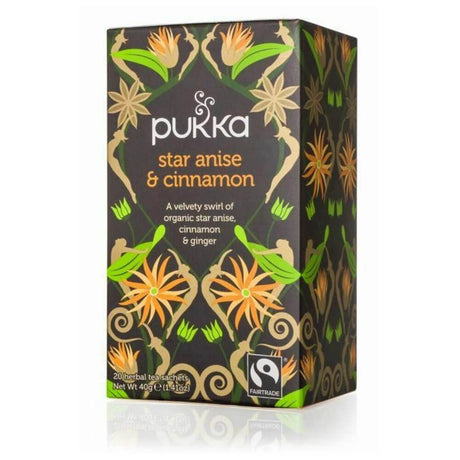 Pukka Organic Star Anise & Cinnamon Tea 40G