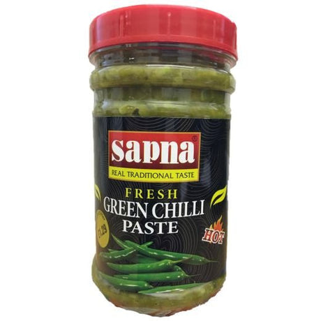 Sapna Green Chilli Paste 330GX6PCS