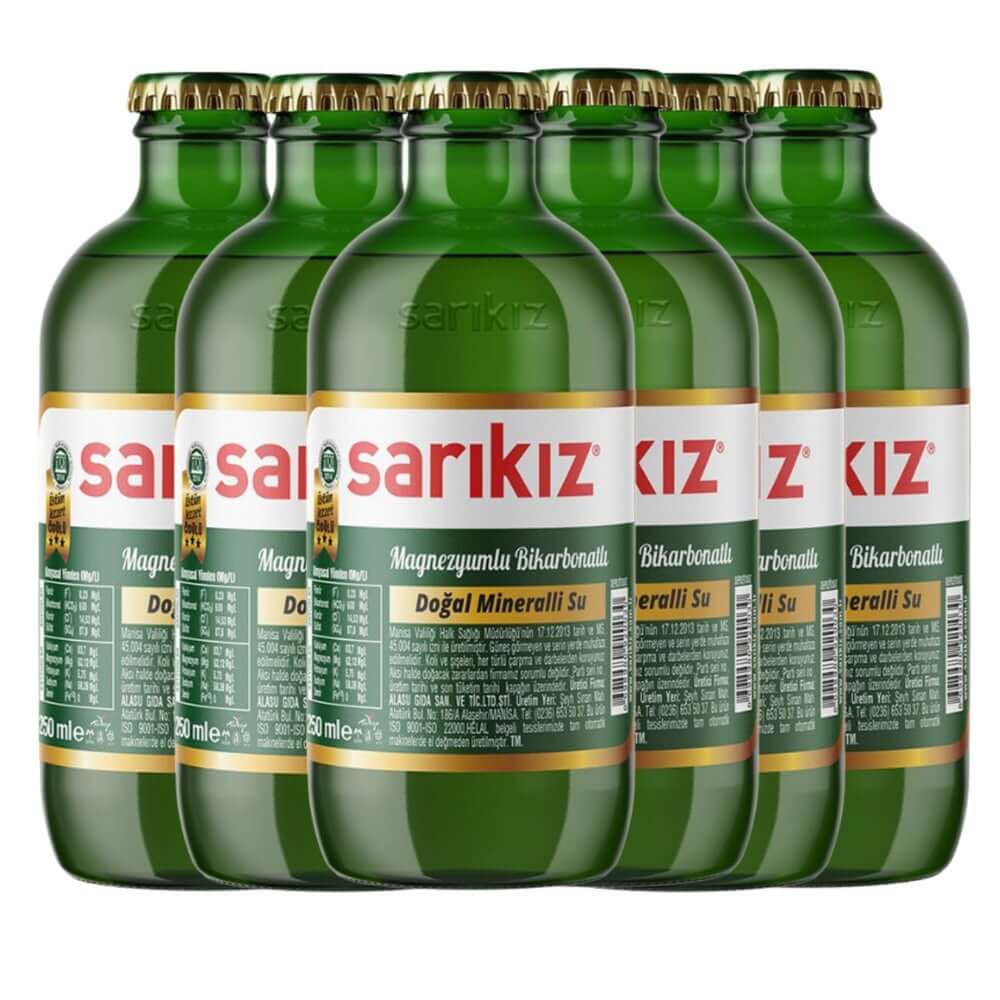 Sarikiz Mineral Water 250 ml x 6