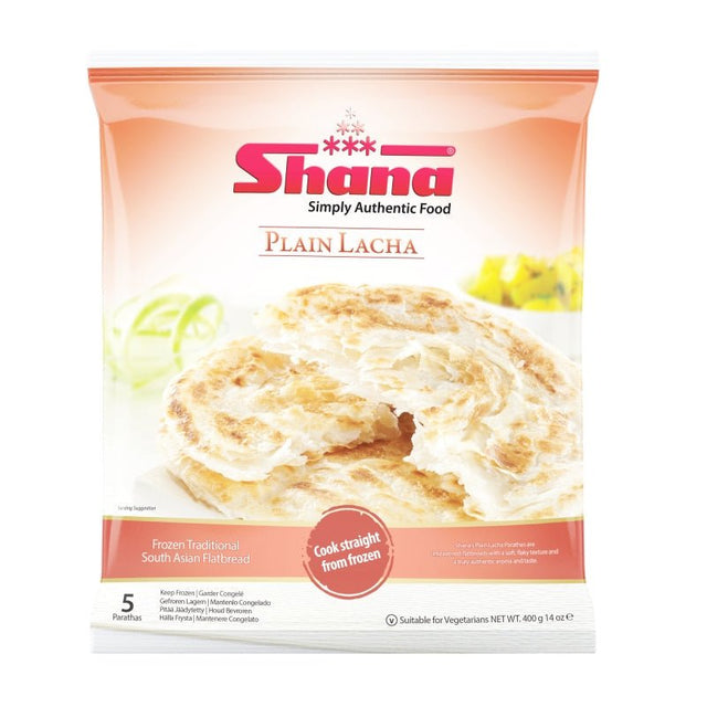 Shana Paratha Lacha Plain 400G