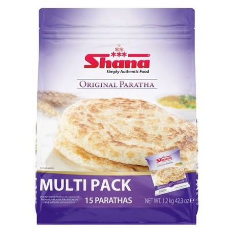 Shana Paratha Plain Multi Pack 1200G