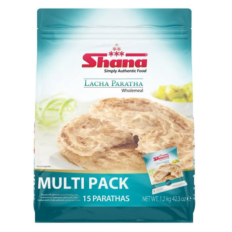 Shana Wholemeal Lacha Paratha 1200G