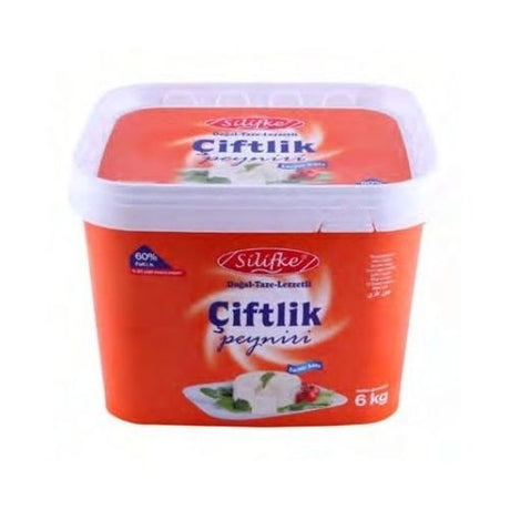 Silifke Ciftlik Beyaz Peynir %60 Cheese 6KG