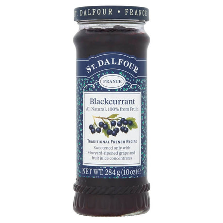 St. Dalfour Blackcurrant Spread Jam 284G