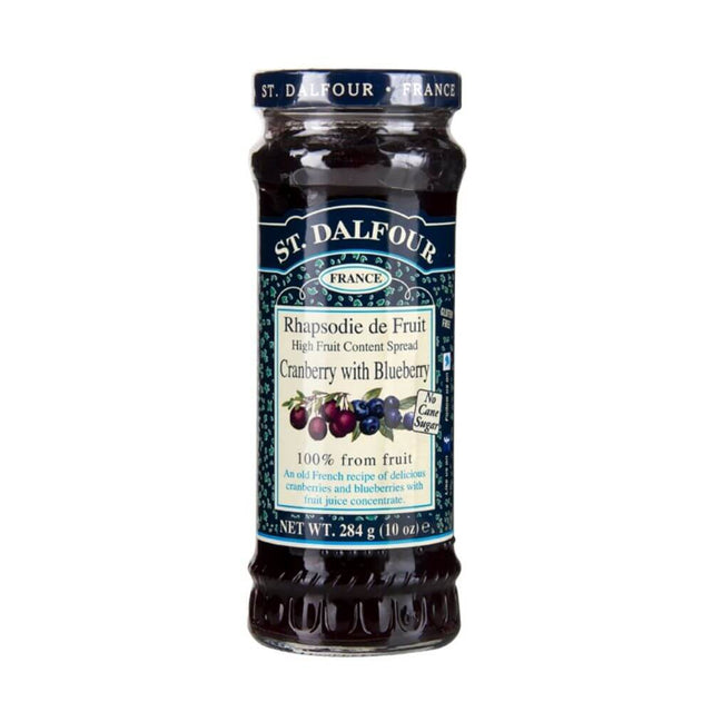 St. Dalfour Cranberry With Blueberry Spread Jam 284G