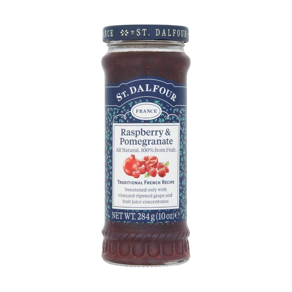 St. Dalfour Raspberry & Pomegranate Spread Jam 284G