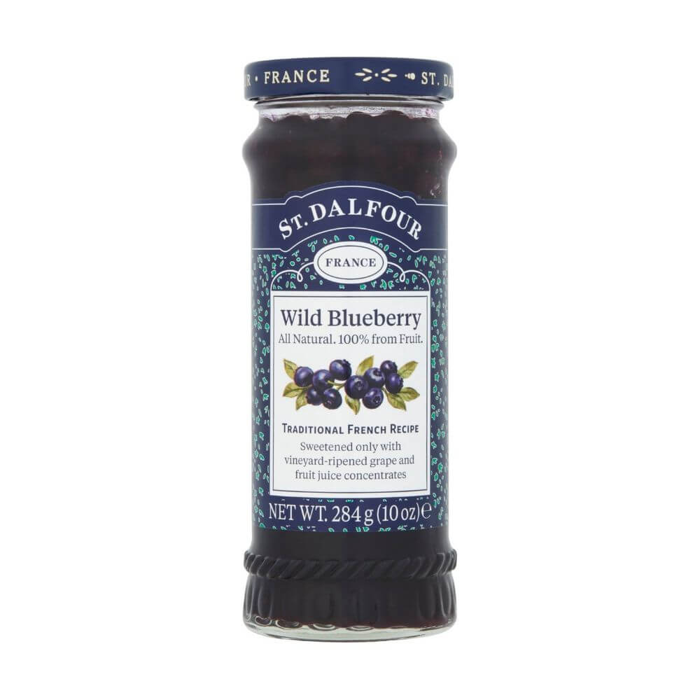 St. Dalfour Wild Blueberry Spread Jam 284G