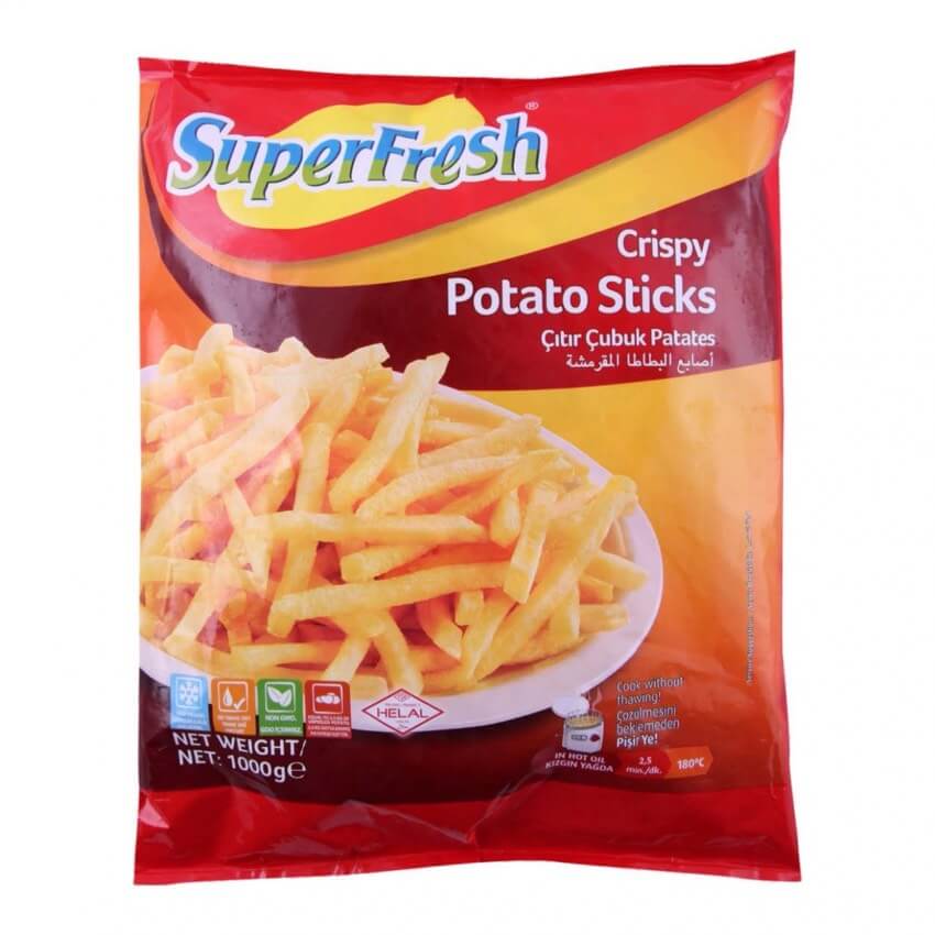 Superfresh American Potato Sticks Crispy 1000G