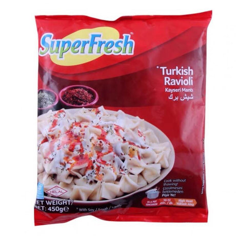 Superfresh Turkish Ravioli Manti 450G