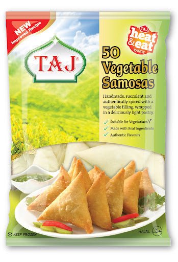 Taj Family Pack Veg Samosa 50PC X 4