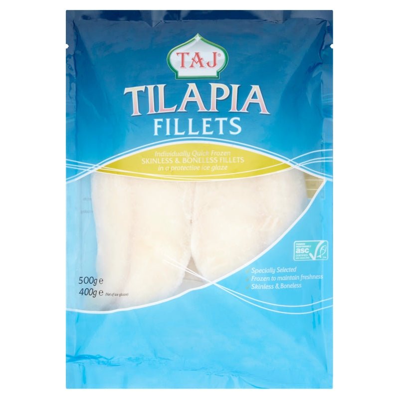 Taj Tilapia Fillets 500G