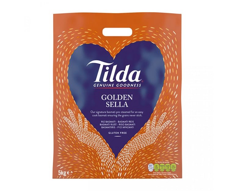 Tilda Golden Sella Basmati Rice 5KG