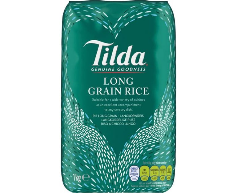 Tilda Long Grain Rice 1KG