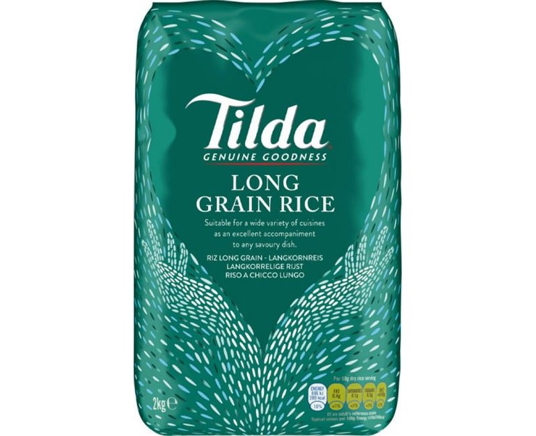 Tilda Long Grain Rice 2KG