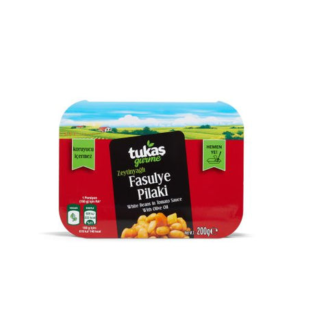 Tukas White Beans In Tomato Sauce 200G