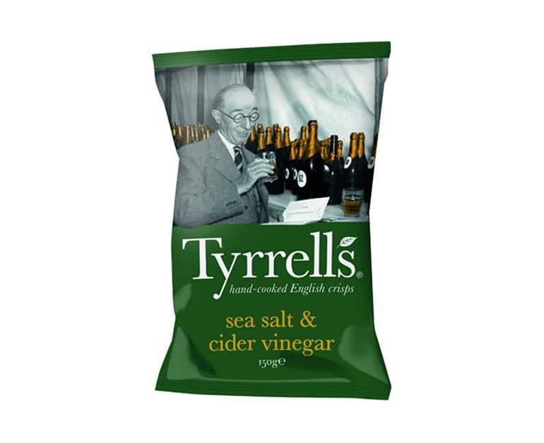 Tyrells Sea Salt & Cider Vinegar 150G