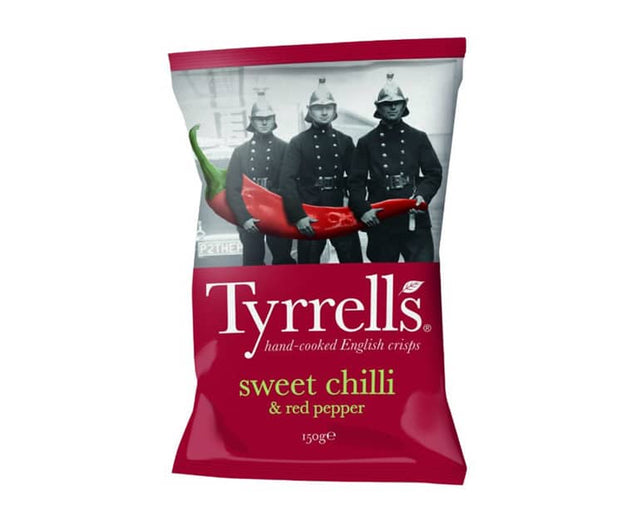 Tyrells Sweet Chilli & Red Pepper 150G