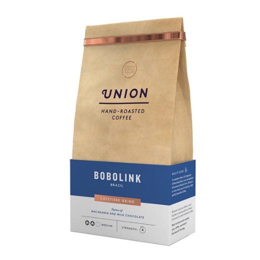 Union Coffee Bobolink Brazilca Cafetiere - 200Gr