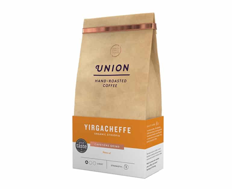 Union Yirgacheffe Organic Ethiopia 200G