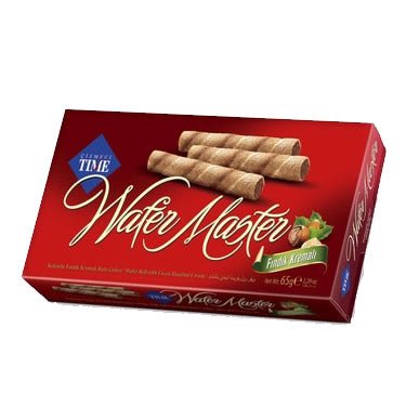 Wafer Master Carton Box Hazelnut 65G