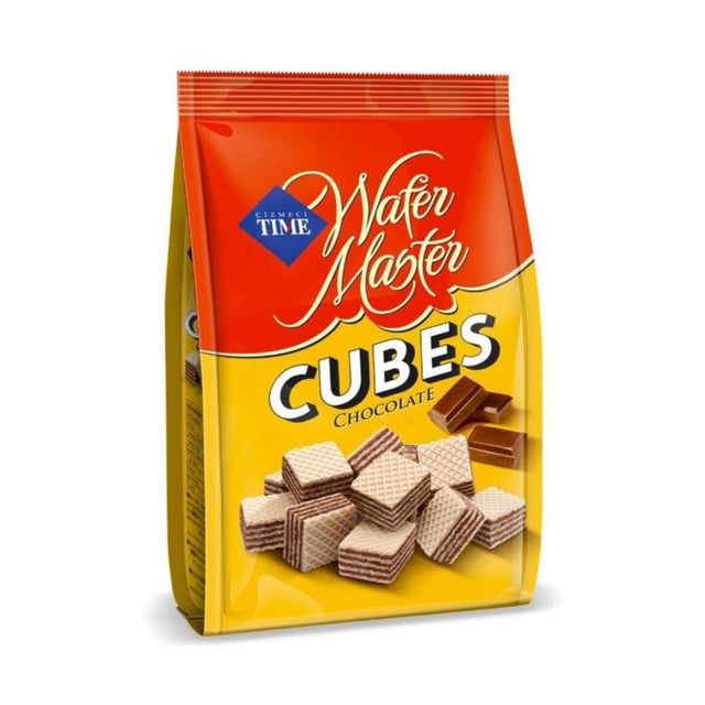 Wafer Master Cubes Chocolate Pouch Pack 100G