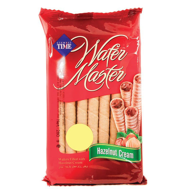 Wafer Master Hazelnut Roll 280G