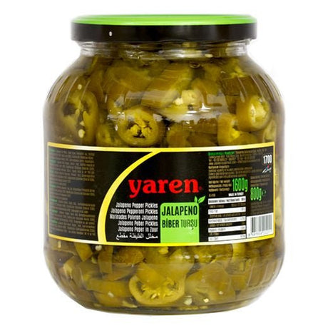 Yaren Jalapeno Pepper Slice Pickle 1700G