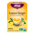 Yogi Tea Organic Ginger Lemon Tea 17 Tea Bags