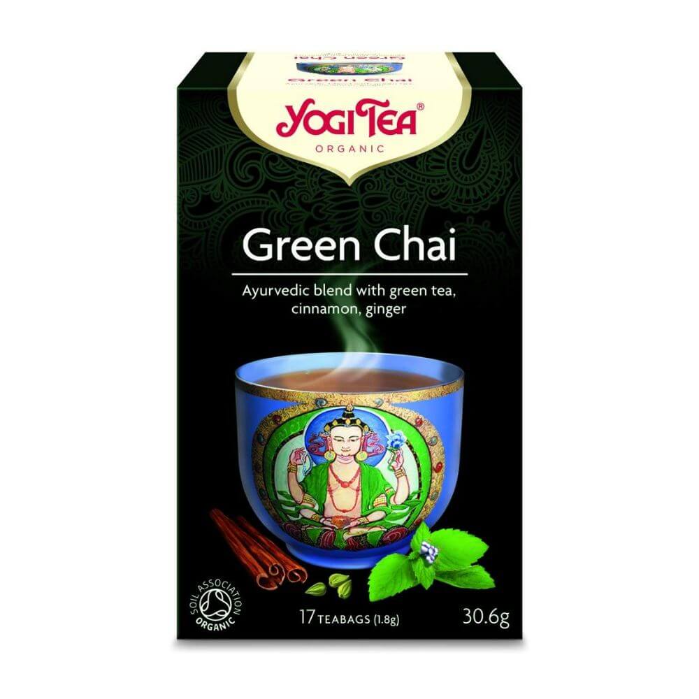 Yogi Tea Organic Green Chai Tea 17 Tea Bags