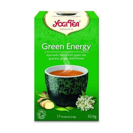 Yogi Tea Organic Green Energy Tea 17 Tea Bags