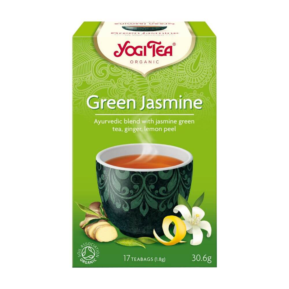 Yogi Tea Organic Green Jasmine Tea 17 Tea Bags