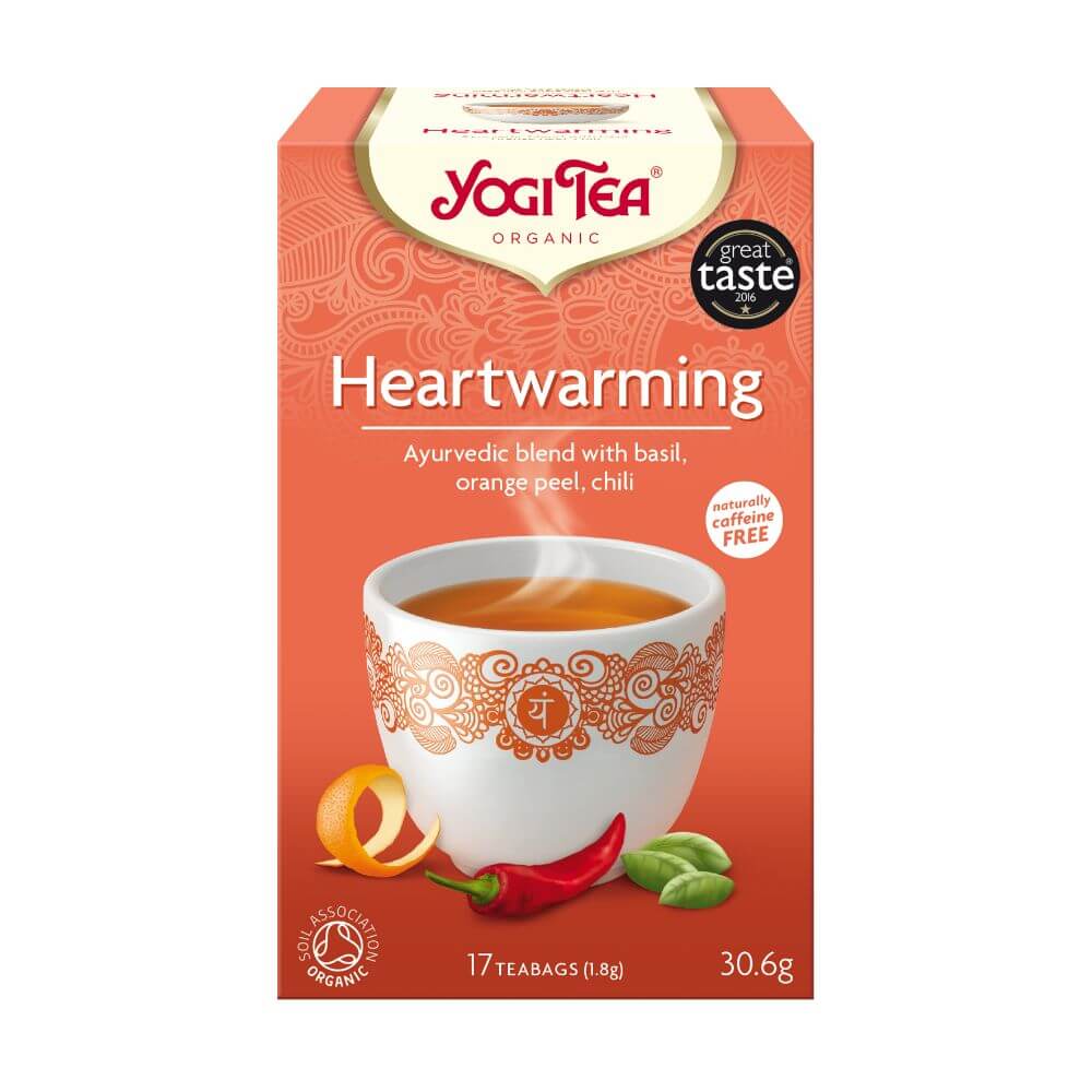 Yogi Tea Organic Heartwarming 17 Tea Bags