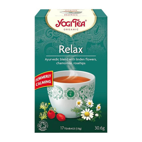 Yogi Tea Organic Relax Tea 17 Tea Bags