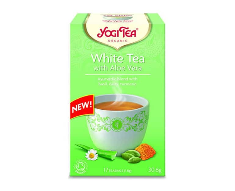 Yogi Tea Organic White Tea With Aloe Vera 17 Tea Bags