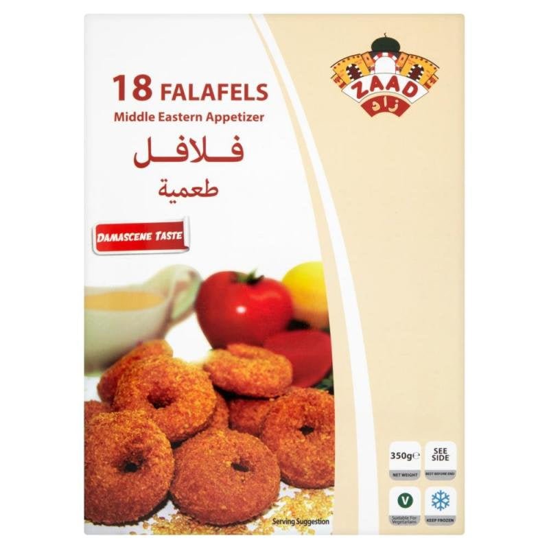 Zaad Falafel 18 Pieces 350g