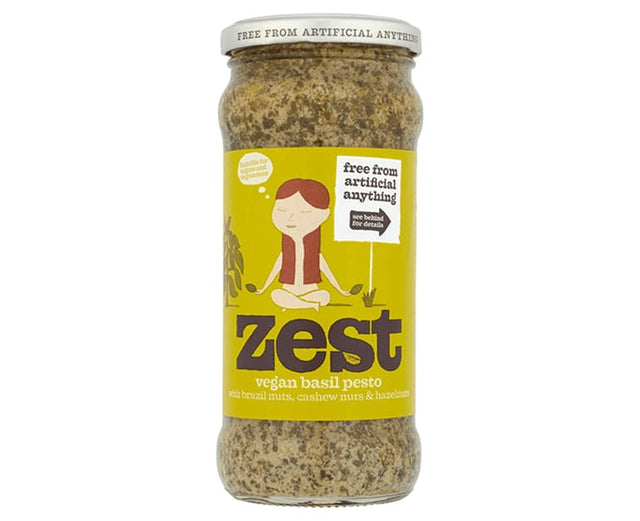 Zest Vegan Basil Pesto 340G